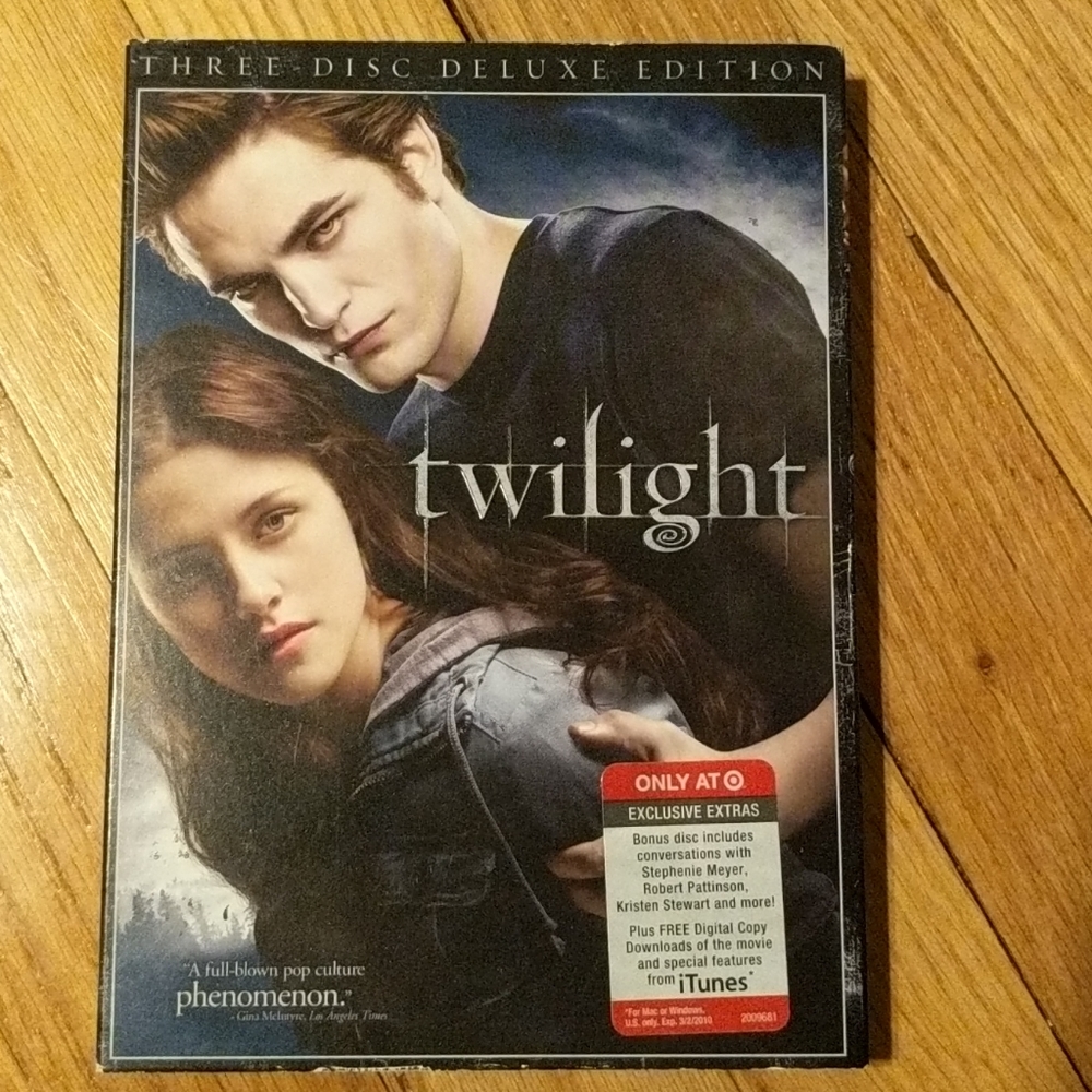 Three Disc Deluxe Edition Twilight DVD